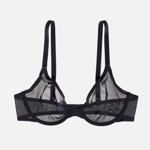 *Final price* CUUP "The Plunge" Mesh Underwire Bra